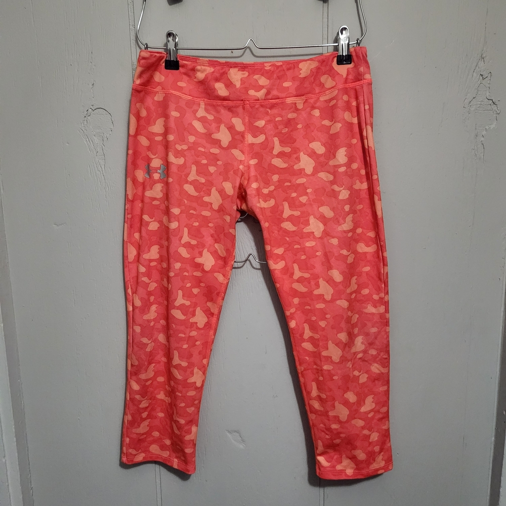Under Armour Kids Peach Patterned Leggings